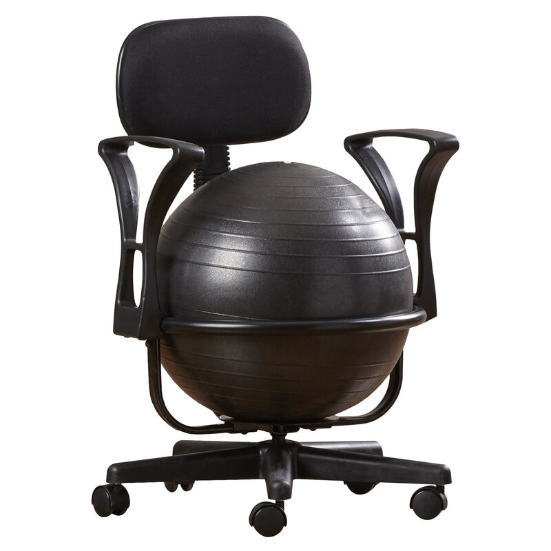 Exercise Ball Office Chair - Get Active at Your Desk: Exercise Ball